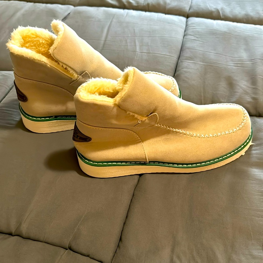 Fur lined ankle boots (similar to uggs)